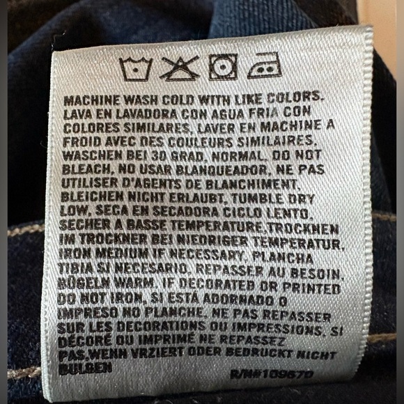 Citizens Of Humanity Blue Straight Leg Low Rise Jeans Size 24 - Picture 10 of 10